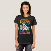 イースターおもしろいシャツ – Skibidi Easter Bunny Gen Alph Tシャツ (正面フル)