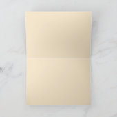 イースターおもしろいバニーチョコレートエッグ シーズンカード (内部)