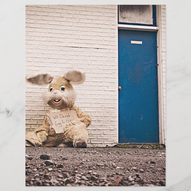 イースターおもしろいバニー (正面)