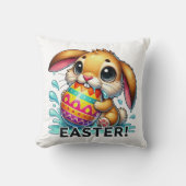 イースターおもしろいバニー クッション (正面)