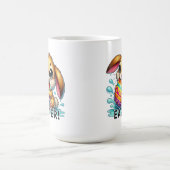 イースターおもしろいバニー コーヒーマグカップ (中央)