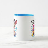 イースターおもしろいバニー マグカップ (中央)