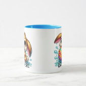 イースターおもしろいバニー マグカップ (中央)