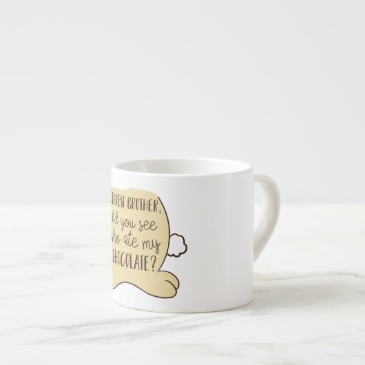 イースターおもしろい引用文 エスプレッソカップ (正面右)