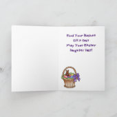 イースターおもしろい-カード シーズンカード (内部)