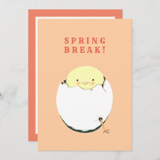 イースターおもしろい シーズンカード (正面/裏面)