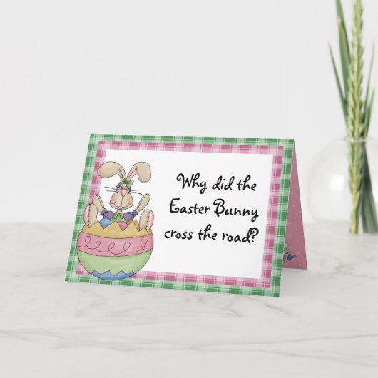 イースターおもしろい シーズンカード (正面)