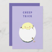 イースターおもしろい シーズンカード (正面/裏面)