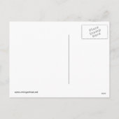 イースターおもしろい シーズンポストカード (裏面)