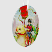 イースターお洒落グリーティング:ジャイアントシックのライダー オーナメント (正面)
