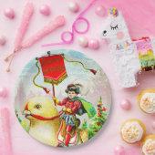 イースターお洒落グリーティング：ジャイアントシックのライダー ペーパープレート (パーティー)