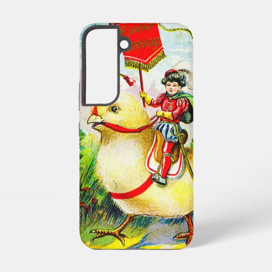 イースターお洒落グリーティング：ジャイアントシックのライダー SAMSUNG GALAXYケース (裏面)