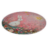 イースターお洒落バニー カッティングボード (角)