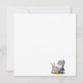 イースターお洒落卵狩り:水彩バニーとGn セーブザデート (裏面)