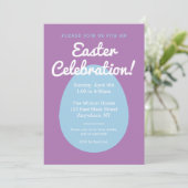 イースターお祝いへの招待 招待状 (スタンド正面)