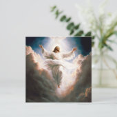 イースターお祝いイエス シーズンカード (スタンド正面)