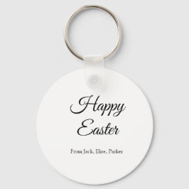 イースターお祝い追加QRフォトハッピーイースター キーホルダー