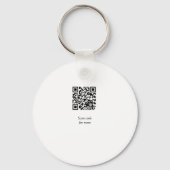 イースターお祝い追加QRフォトハッピーイースター キーホルダー (裏面)