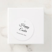 イースターお祝い追加QRフォトハッピーイースター フェイバータグ (インサイチュ)