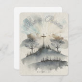 イースターお祝い シーズンカード (正面/裏面)