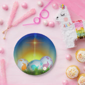 イースターお祝い ペーパープレート (パーティー)