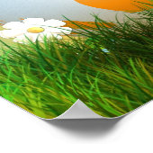 イースターお祝い ポスター (角)