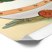 イースターお祝い ポスター (角)