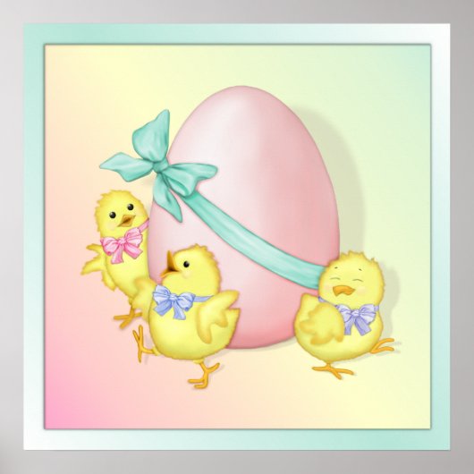 イースターお祝い ポスター (正面)