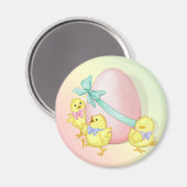 イースターお祝い マグネット (正面/裏面)