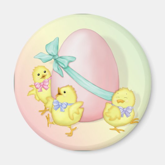 イースターお祝い マグネット (正面)