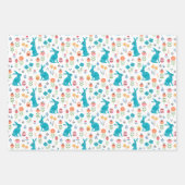 イースターお祝い ラッピングペーパーシート (正面3)