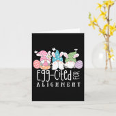 イースターかわいい格言カイロプラクター卵の引用のためのAlig カード (黄色い花)