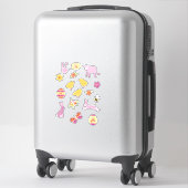 イースターかわいい シール (スーツケース)