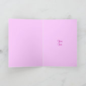 イースターかわいらしグリーティングカード シーズンカード (内部)