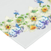 イースターかわいらしフラワー ショートテーブルランナー (コーナー)