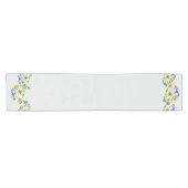 イースターかわいらしフラワー ショートテーブルランナー (横)