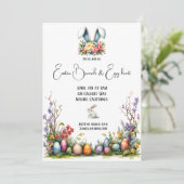 イースターかわいらしブランチ 招待状 (スタンド正面)