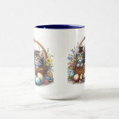 イースターかわいらし猫ちゃん マグカップ (中央)