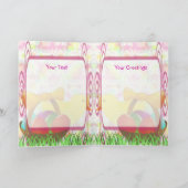 イースターかわいらし シーズンカード (内部)