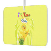 イースターが大好き カーエアーフレッシュナー (左)