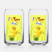 イースターが大好き ガラス缶 (裏面)