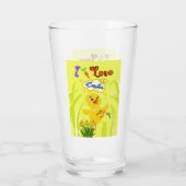 イースターが大好き タンブラーグラス (裏面)