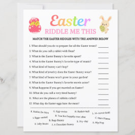 イースターこのゲームを私に謎をかける