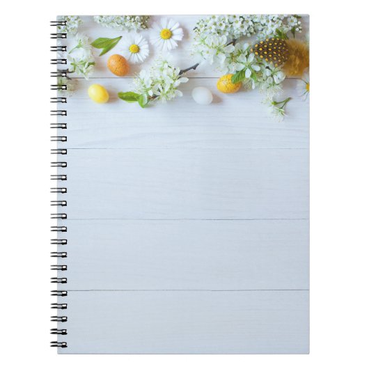 イースターさくらんぼプラム：黄色の卵。 ノートブック (正面)