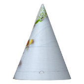 イースターさくらんぼプラム：黄色の卵。 パーティーハット (左)