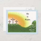 イースターでの日の出 シーズンポストカード (正面/裏面)