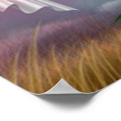 イースターとパームの日曜日の十字とシーン ポスター (角)