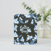 イースターとフローラウサギ ポストカード (スタンド正面)