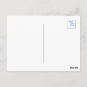 イースターとフローラウサギ ポストカード (裏面)