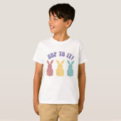 イースターにむけて跳んで! Tシャツ (正面フル)
